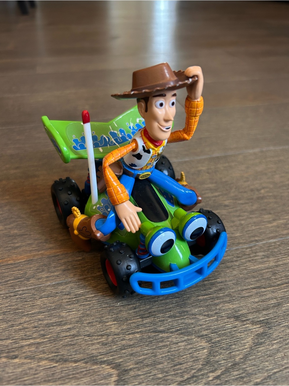 2000’s Toy Story Woody pullback Racing Car